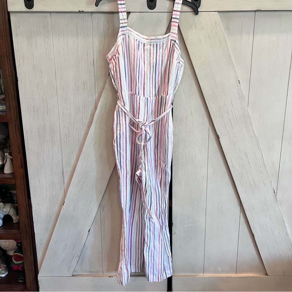 GAP Striped Jumpsuit Size 6